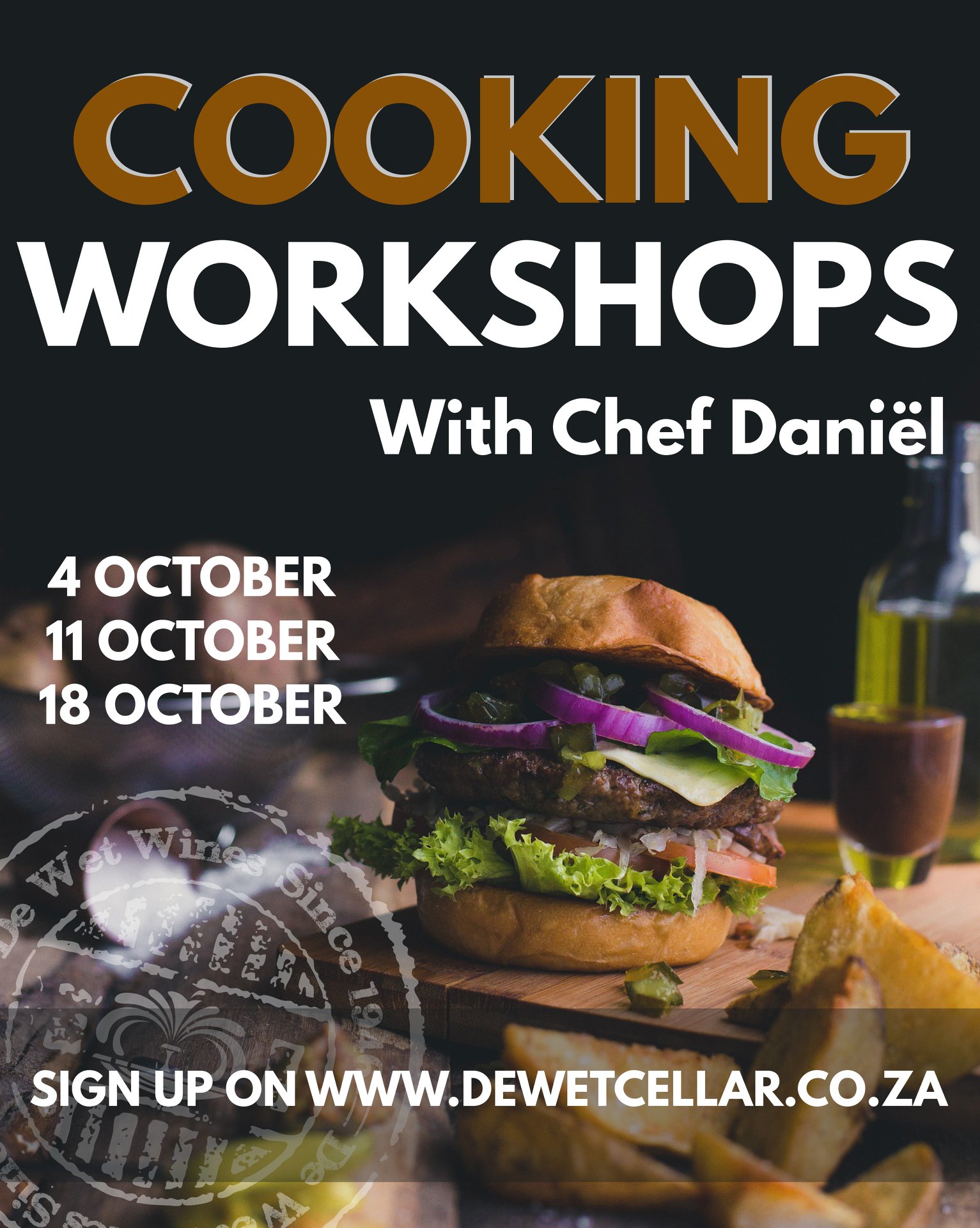 De Wet Chef Workshops