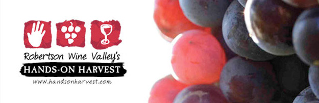 Robertson Wine Valley’s Hands-On-Harvest 2020 Logo