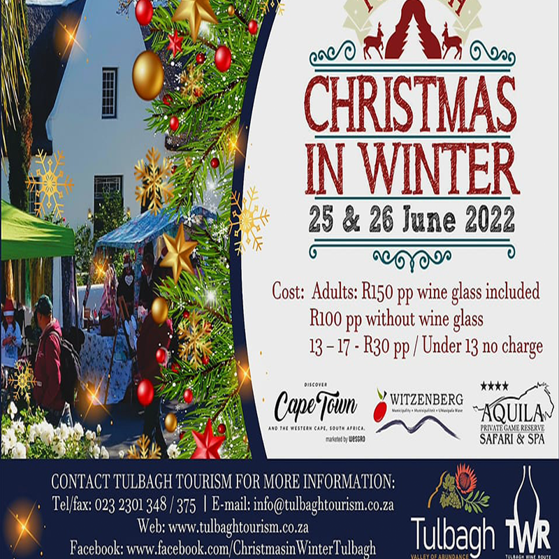 Christmas in Winter - Tulbagh