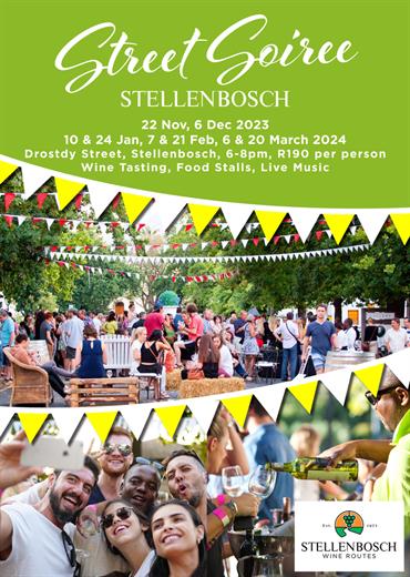 Stellenbosch Street Soirees 2024 - January